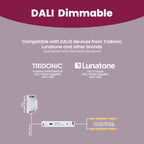 LED Driver DALI/PUSH Dimmable 24V 180W 7.5A, IP20
